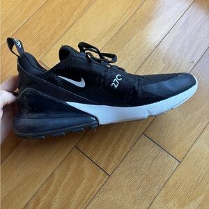 Nike Air Max 270 Black and White Shoes